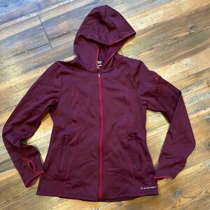 Moving Comfort full zip fleece hoodie